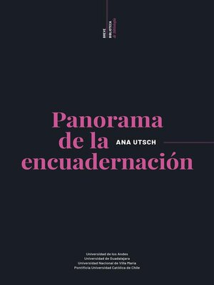 cover image of Panorama de la encuadernación